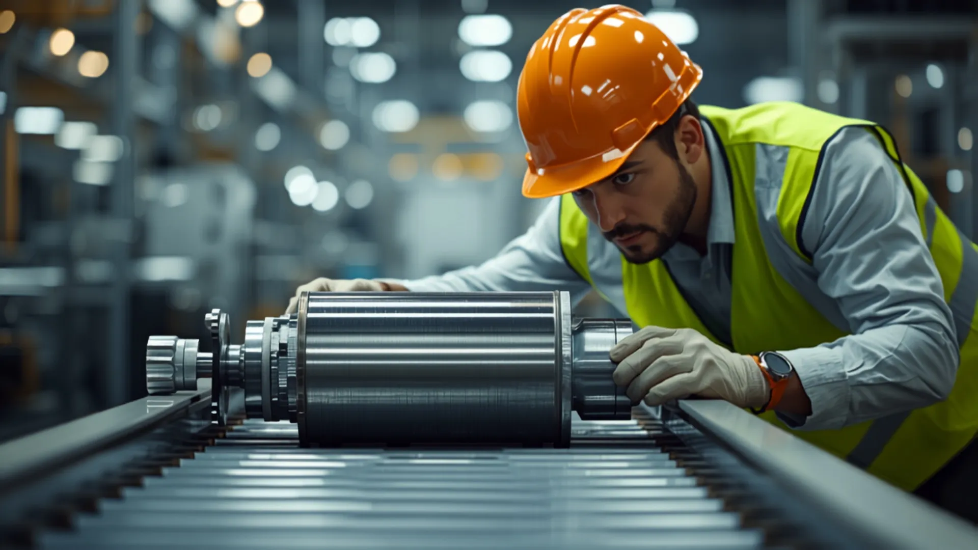 Engineering Team Working
